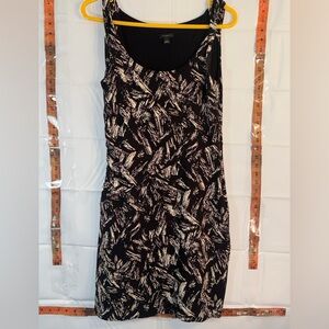 Ann Taylor Black Sleeveless Knit Dress